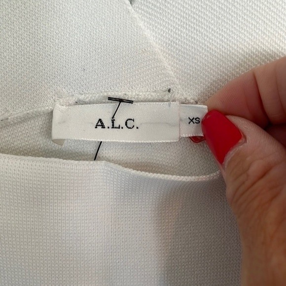 A.L.C. white “Lia” top XS - Picture 4 of 5